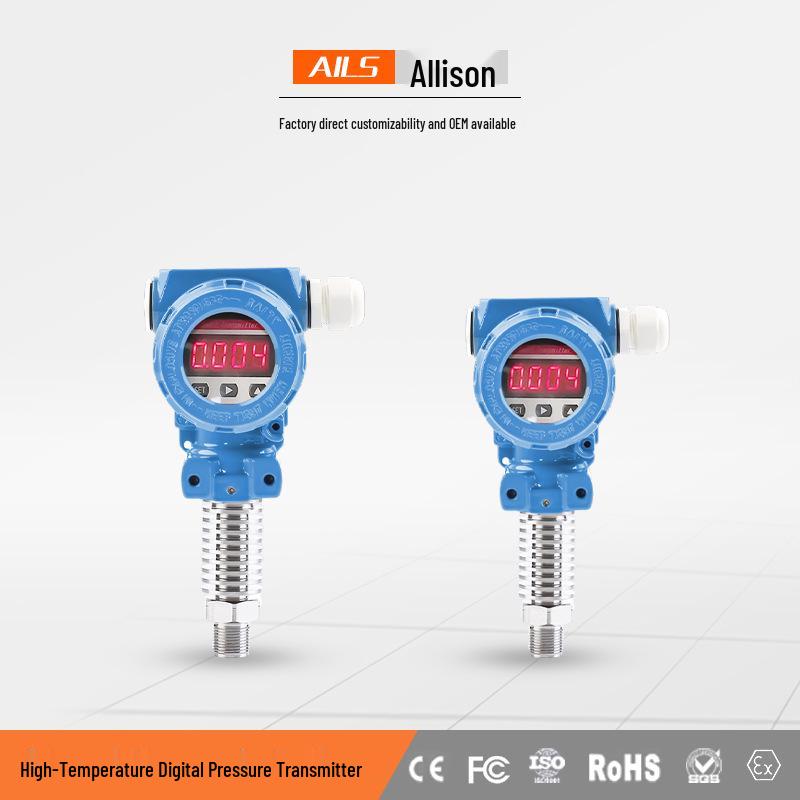 Allison 2088 Explosion-Proof High-Temp Digital Pressure Transmitter for Steam Boilers (4-20mA) 0-6 MPa, 4-20 mA
