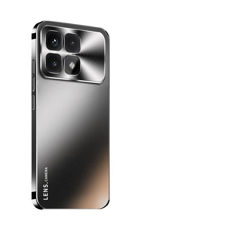 Applicable to Redmi K70 Supreme Edition mobile phone case, new electroplating K80 all-inclusive anti-drop k90promax senior male k60