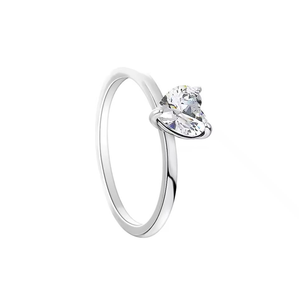 Nuevos anillos de plata de ley 925 con dije en forma de corazón rojo para mujer, joyería fina, regalos de moda para mamá.