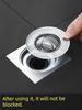 Stainless Steel Floor Drain Cover Odor Preventer Sewer Toilet Insect-Proof Closure Handy Gadget Bathroom Hair Strainer