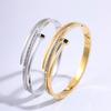 Personalized Three-layer Nail Diamond-encrusted , Hot-selling, Non-fading Titanium Steel Nail , Women's Light Luxury and Advanced Sense