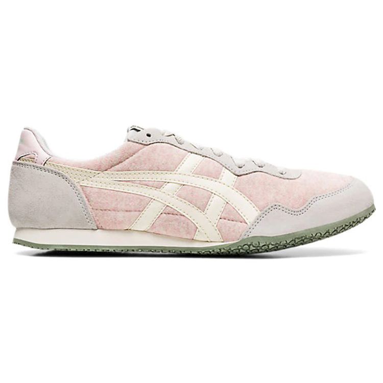 ONITSUKA TIGER Serrano Slip Resistant Durable Breathable Lightweight Low Top Casual Shoes Unisex Sneaker Sakura-Pink 1183A720-700