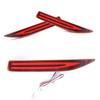YCL Sequential Turn Signal Rear Bumper Reflector for 2019 Toyota Corolla