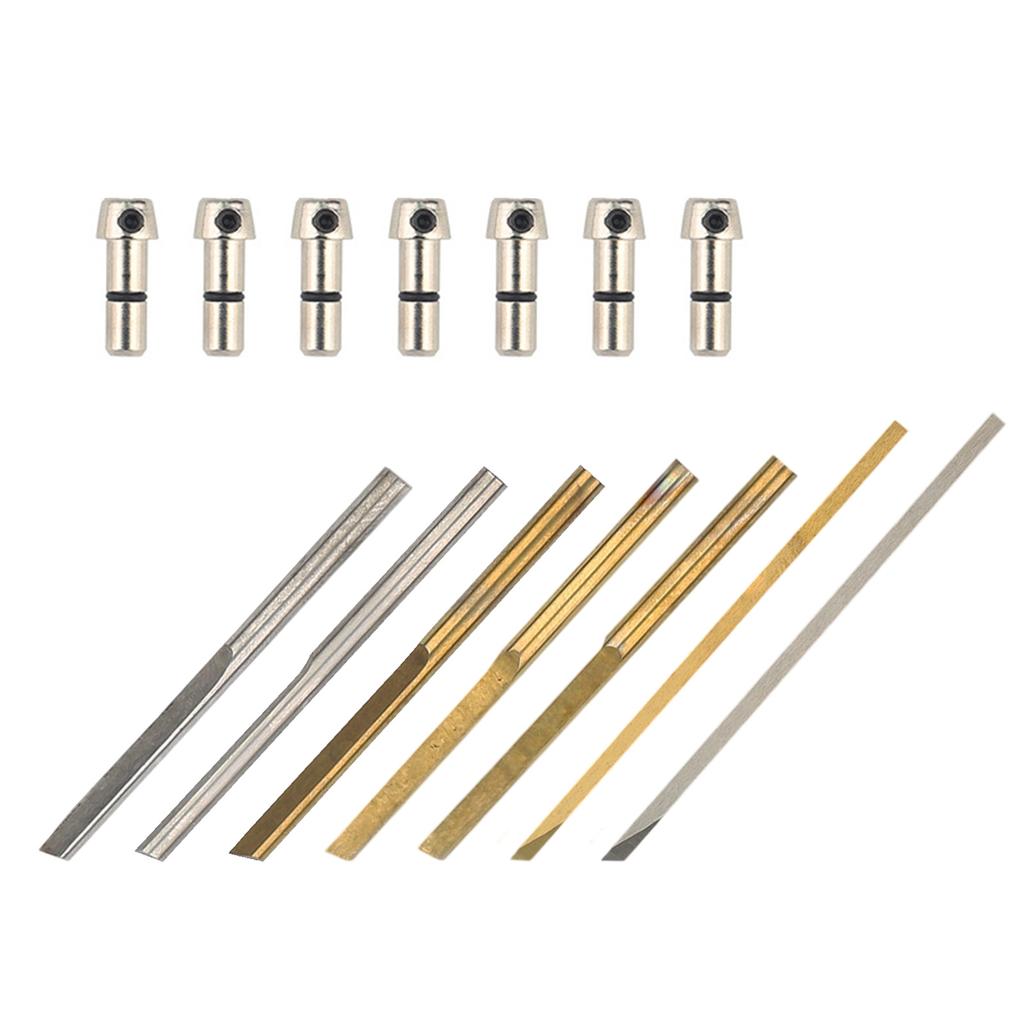 Pneumatický rázový gravírovací stroj Řezné bity Praktické nástroje pro výrobu šperků Vysoká odolnost proti opotřebení Rycí nástroj pro rytí