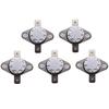 5 Pcs KSD301 Thermal Control Switch 250V 10A Normally Closed NC Thermostat Temperature Switch
