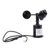 Wind Speed Anemometer High Accuracy 5V Wind Speed Monitoring Sensor Measuring Detector with 2.62ft