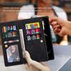 Color Splicing Case for Xiaomi Redmi Note 13 5G Phone Cover Zipper Pocket Wallet Shell