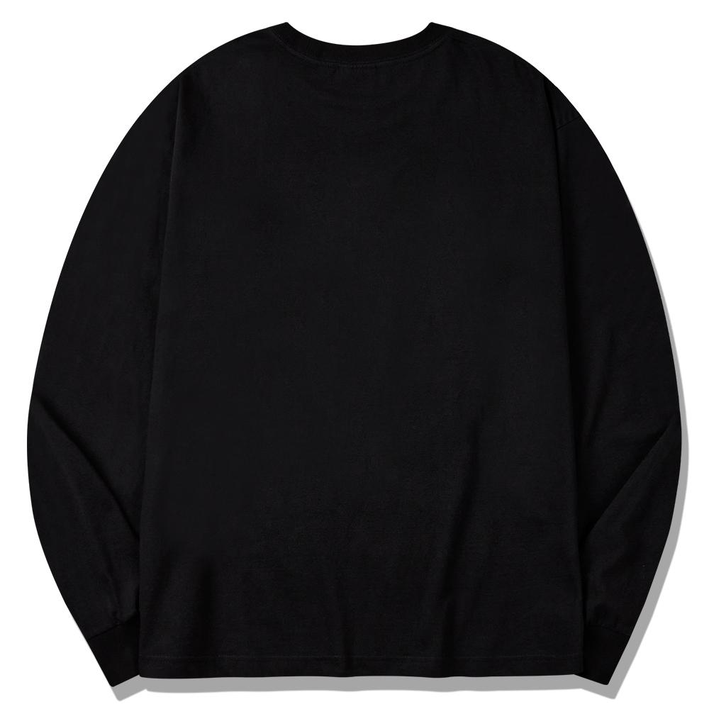 Seupeullaesikodeu Long Sleeve Black - Rabbit And Turtle