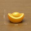 New Year's Wealth-attracting Golden Large Medium and Small Ingots Decorative Accessories Mini Desktop Miniature Ornaments