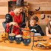 Candy Buckets Halloween Witches Cauldron Candy Serving Bowls Cauldron Candy Bowl for Treat Kitchen Dining Home Decoration