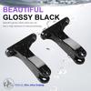 Black Passenger Footpeg Mounting Hook Bracket Fit For Harley Street Glide Flhx Road Glide Road King Flhr 2014-2024