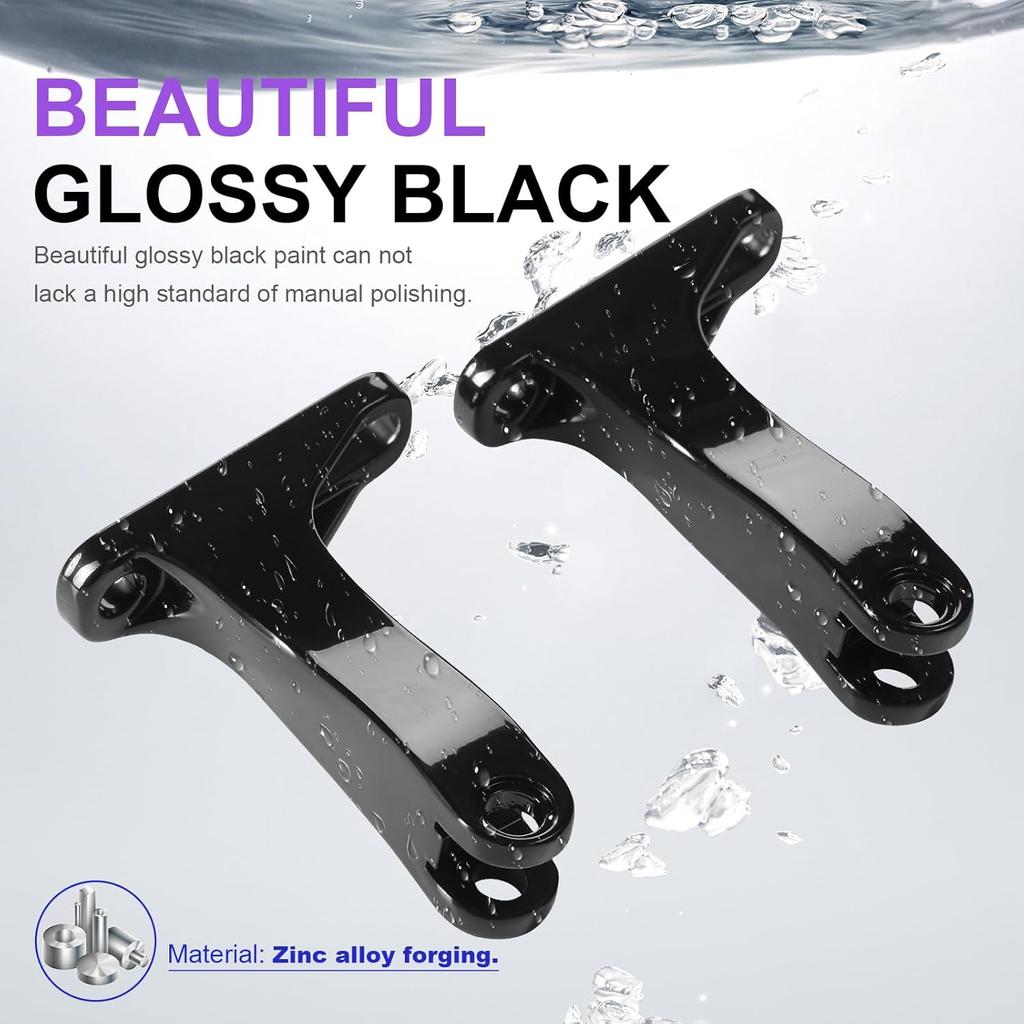 Black Passenger Footpeg Mounting Hook Bracket Fit For Harley Street Glide Flhx Road Glide Road King Flhr 2014-2024