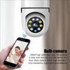 2MP E27 Bulb Wifi Camera 360° Rotation Human Tracking Color Night Vision Intercom Camera Support YI IoT APP