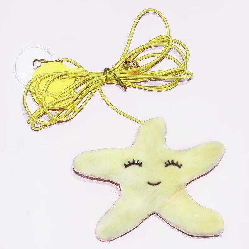 SEE KEAN Plush Hanging Star Cat Toy