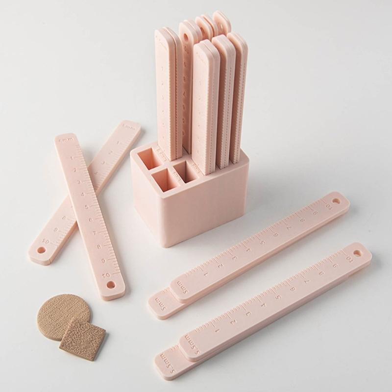 Plastic Clay Thickness Gauge For Exact Measuring Jewelry Making And Crafts Accurate 15cm Measuring Ruler