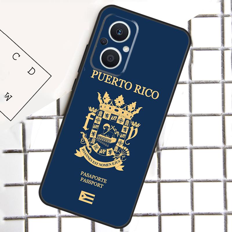 Puerto Rico Flag Phone Case For OPPO Reno 8T 7 8 Lite 14F 14 13 12 11 F 10 Pro OPPO Find X8 X6 X5 X9 Pro Cover