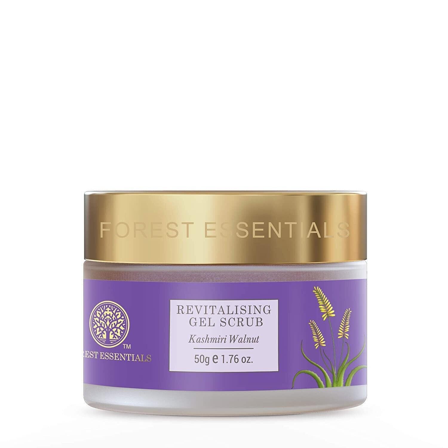 

Forest Essential Revitalising Gel Face Scrub With Kashmiri Walnut For Womens CN768