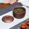Zisha Handmade Cylindrical Tea Caddy