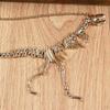 Antique Dinosaur Skeleton Choker Necklace Collar Biker Men Jewelry