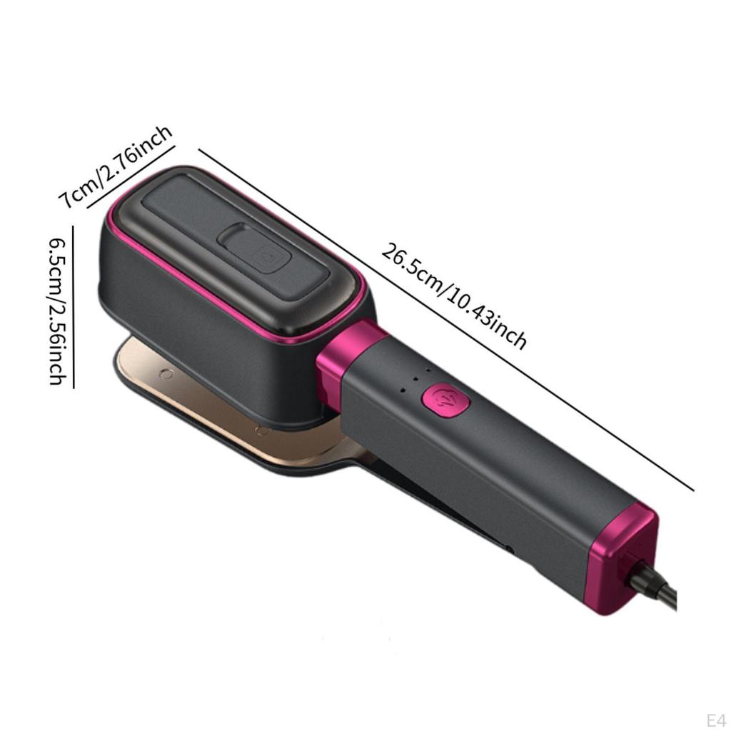 Clothes Steamer Handheld Wet and Dry Steam Generator Mini 180Degree Rotating Iron