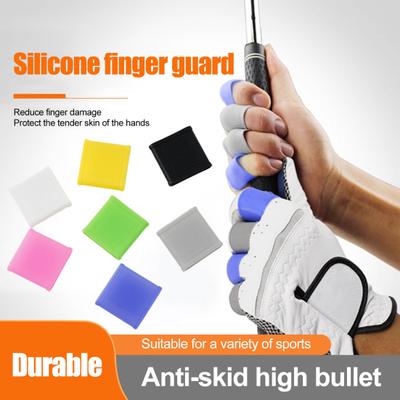 10Pcs Finger Wraps Protector Silicone Compression Finger Sleeve Support Splints Thumb Brace