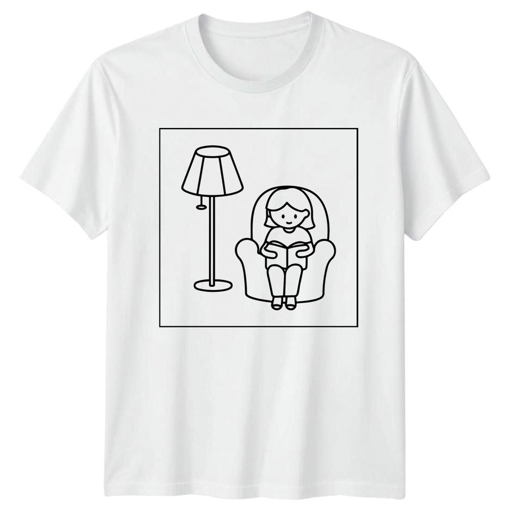 Unisex Reading Book Hobbies Unisexs TShirt Unisexs Tee Graphic Unisex S