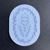 Butterfly Loves Flame Quicksand Silicone Mold Epoxy Resin Mold Pendant Photo Frame Edge Decoration Diy Craft Making