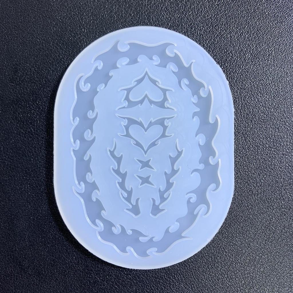 Butterfly Loves Flame Quicksand Silicone Mold Epoxy Resin Mold Pendant Photo Frame Edge Decoration Diy Craft Making