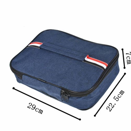 TJHJP Lunch Bag, Made of Oxford Cloth, Waterproof, Insulated, Single-Layer, Portable, Perfect for Outdoor Activities, Picnics, School, and Commuting,