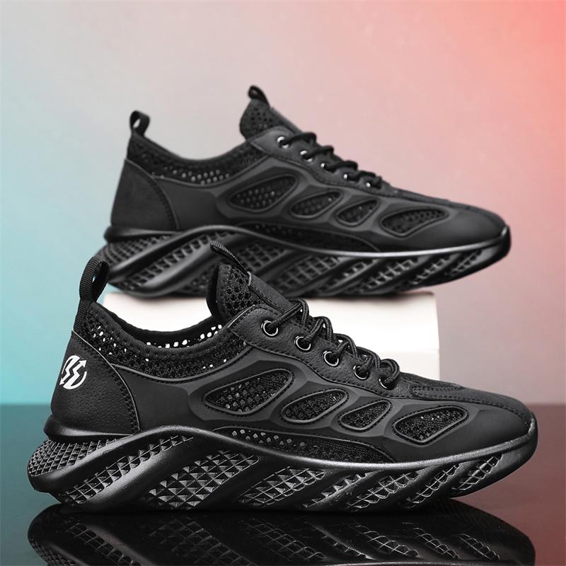 

Мужские водные туфли для улицы, противоскользящие, быстросохнущие, водонепроницаемые, летние сетчатые кроссовки-сандалии на шнуровке для мужчин, на платформе 39