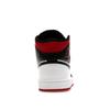 Air Jordan 1 Mid Gym Rød Black Toe Herre Sneakers Hvit DQ8426-106