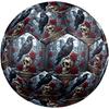 1pc Gothic Raven Skull Size 5 Soccer Ball Professional Lightweight Durable Match Training Football Indoor &Outdoor Sports BallTraining Ball Y26