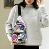 Schling Brusttasche - Crossbody Umhängetasche für Damen Herren Wasserdicht Rucksack für Wandern Sport
