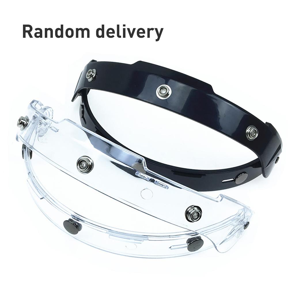 3 Snap Bubble Wind Visor For Biltwell Gringo&Bonanza Motorcycle Helmet