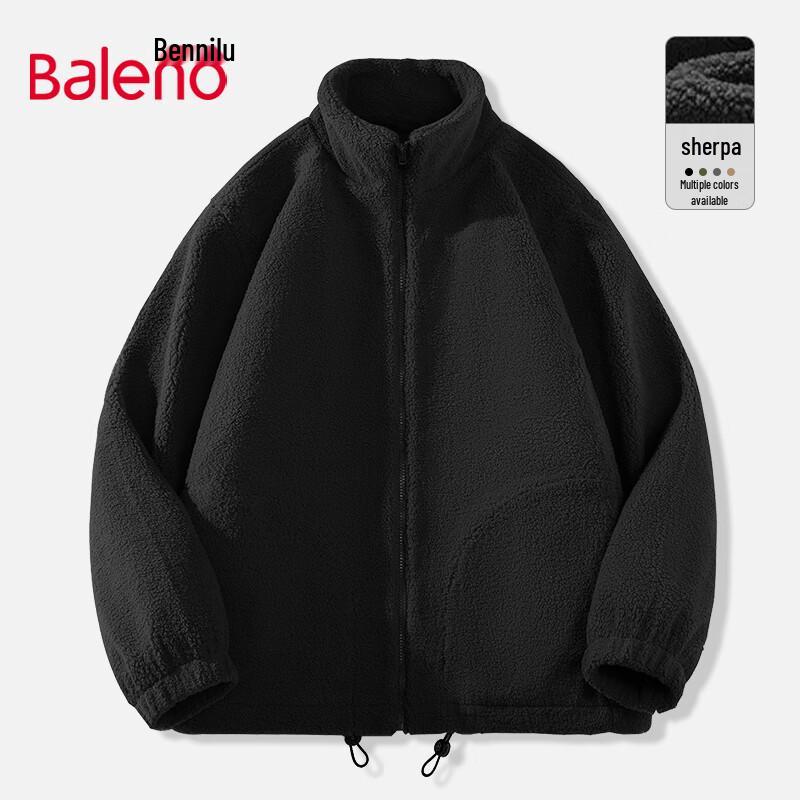 Мужская флисовая куртка Baleno из овечьей шерсти со стойкой XL