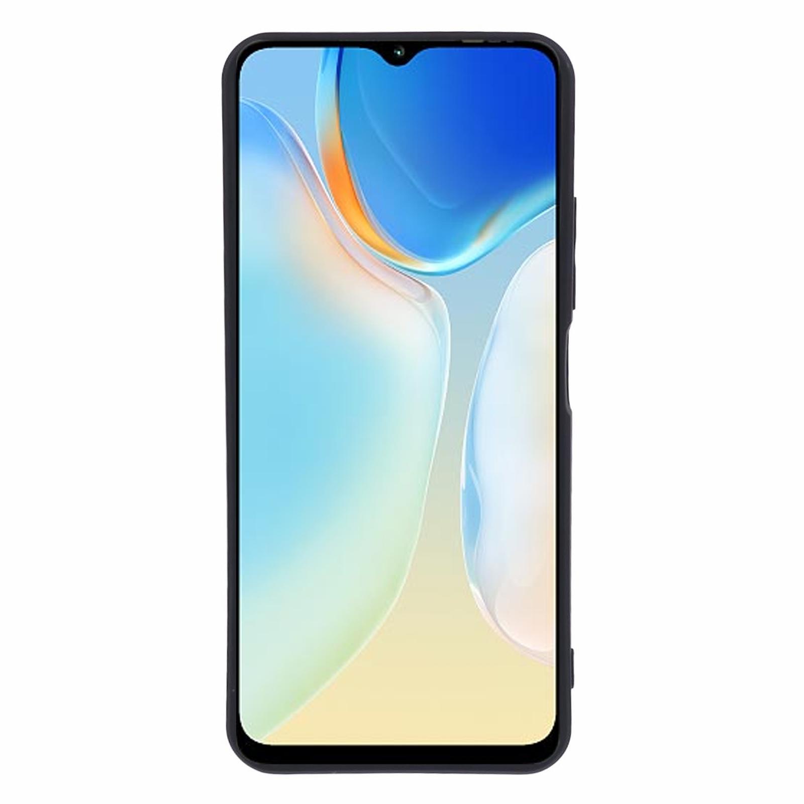 

TPU Phone Case for itel A70 Back Cover with Straight Edge Precise Cutout Black