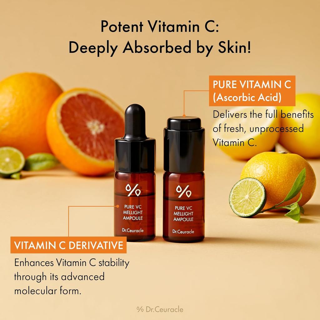 Dr.Ceuracle Pure Vitamin C Mellight Ampoule Set (4pcs / 4x8ml)