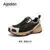 Augustine platform dad shoes women's 2025 new autumn brown retro feet small casual running shoes