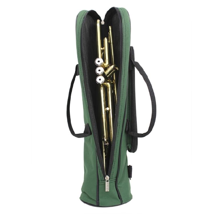 Ergonomic Trumpet Carrying Bag Waterproof Oxford Cloth Trumpet Case Gig Bag Brass Instrument Parts Accessories