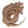 Hemp Rope Pendant Light 8 Heads E27 E26 Lampholder 6.5ft Retro Hanging Light Kit for Bar Restaurant