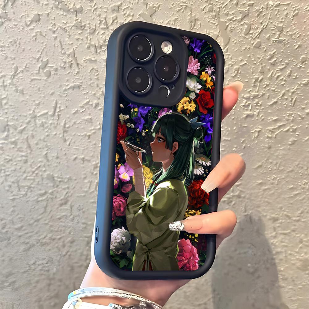 

Apothecary Diaries Maomao Phone Case For IPhone 17 Pro Max 16 15 14 Pro Max IPhone 13 Pro Max 11 Plus Silicone Cover iPhone 11 Pro Max