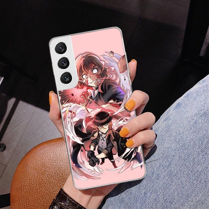 Bungo Stray Dogs Nakahara Chuuya Phone Case For Samsung Galaxy S24 S25 Edge S26 Ultra S23 S22 S21 Plus S20 FE + Personalized Pri