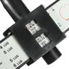 8-Lug Wheel Hub PCD Caliper: Hole Spacing Measuring Tool and Ruler