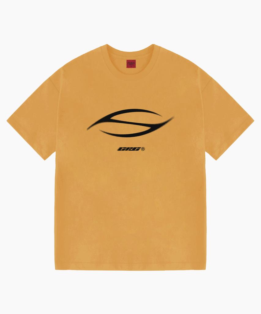 Keuligeon Crg Tribal Semi-Overfit Short Sleeve T-Shirt Mustard