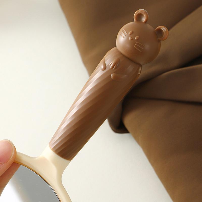 Cartoon Cat Comb Mirror Air Cushion Comb Massage Comb Portable Anti-static Fluffy Hair Comb for Women Air Bag
