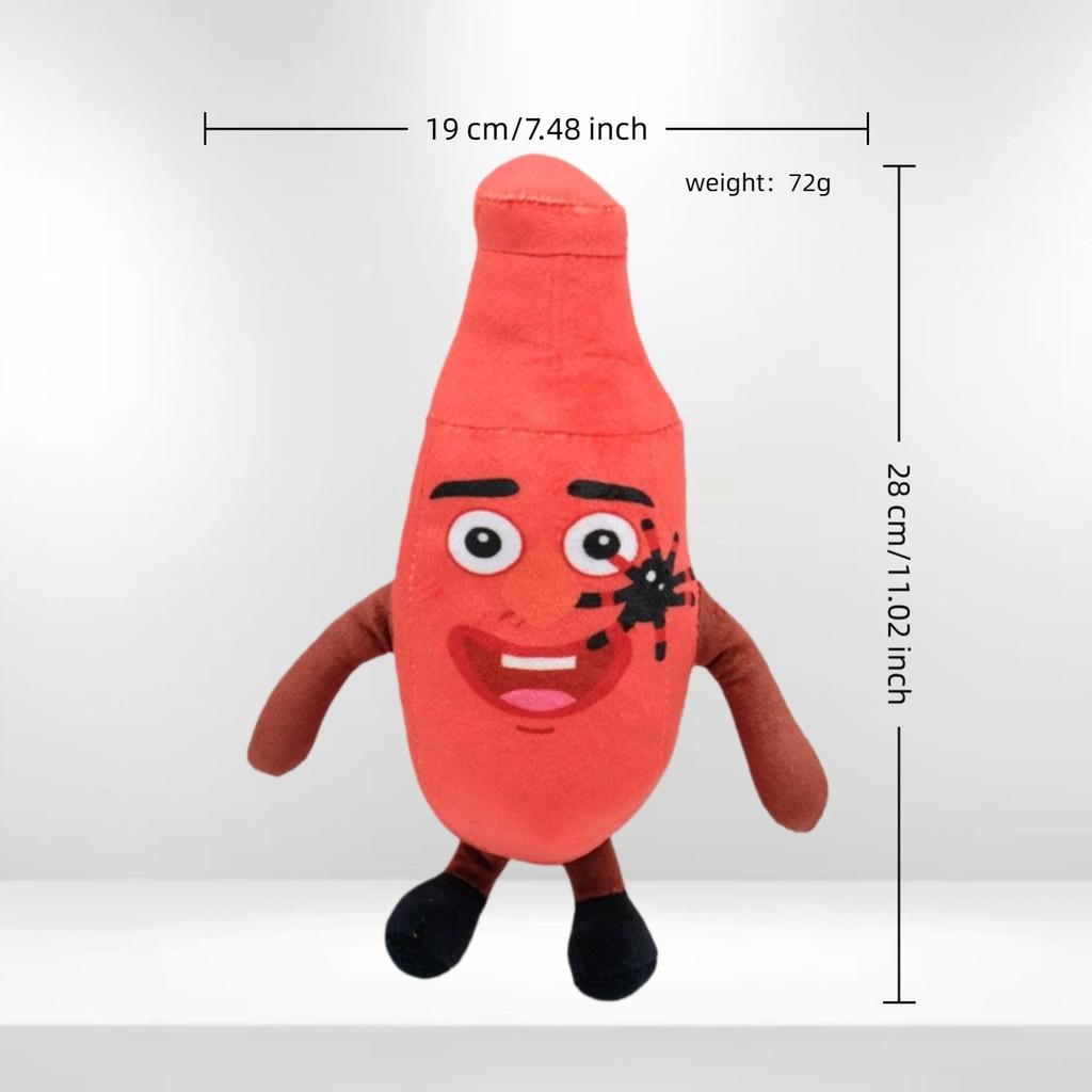 Steal A Brainrot Jandel Plush Toy Cute House Dolls Game Surrounding Blue No. 67 Toys Soft Toys For Kids Birthday Gifts