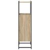 Bathroom Cabinet Beige 33 X 33 X 120.5 Cm Engineered Wood