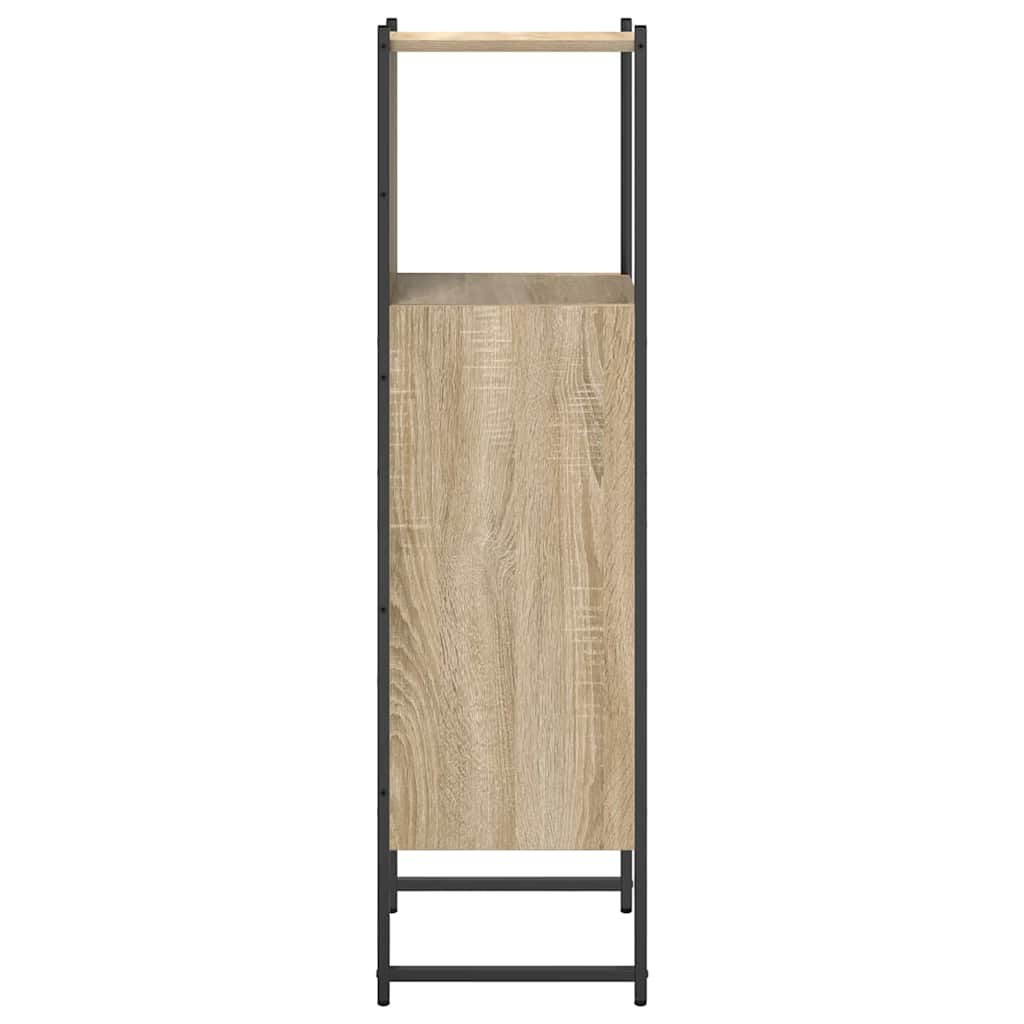 Bathroom Cabinet Beige 33 X 33 X 120.5 Cm Engineered Wood