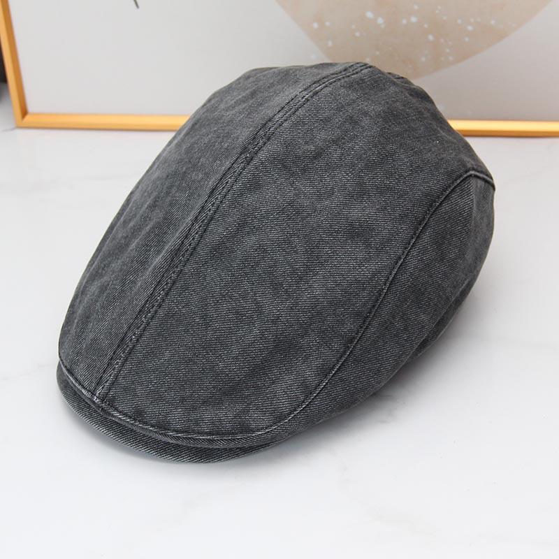 Tooling style old forward hat street versatile and thin painter newsboy hat men and women can wear caps in autumn and winter