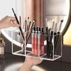 Průhledný organizér na make-up Kosmetické úložiště Úložiště na rtěnky Štětce Produkty péče o pleť Úložiště na štětce na make-up Stolní úložiště Držák na tužky